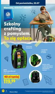 Lidl - gazetka promocyjna Katalog od poniedziałku 20.07 do soboty 25.07 - strona 10