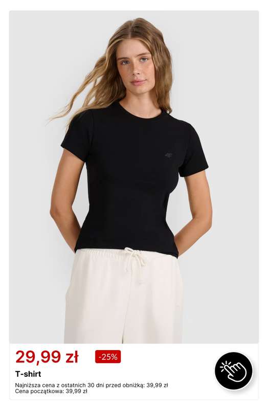 4F - gazetka promocyjna T-shirty już od 39,99 zł od poniedziałku 20.07  - strona 2