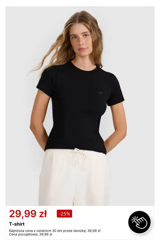 4F - gazetka promocyjna T-shirty już od 39,99 zł od poniedziałku 20.07  - strona 2