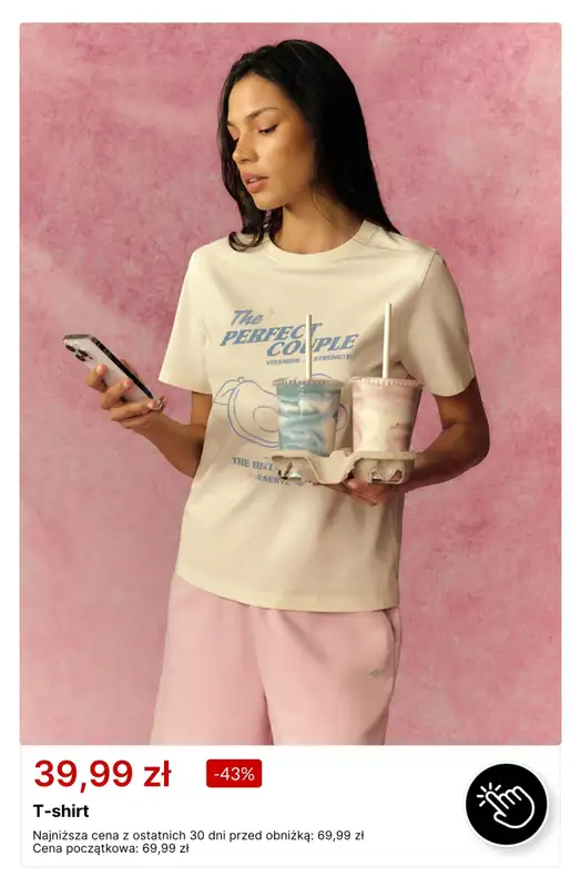4F - gazetka promocyjna T-shirty już od 39,99 zł od poniedziałku 20.07  - strona 12