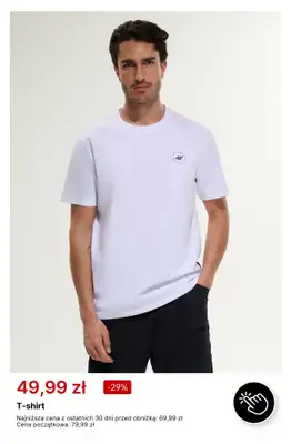 4F - gazetka promocyjna T-shirty już od 39,99 zł od poniedziałku 20.07  - strona 9