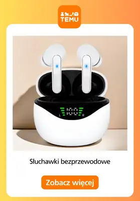 Temu - gazetka promocyjna Słuchawki bezprzewodowe od poniedziałku 20.07  - strona 7