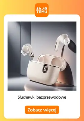 Temu - gazetka promocyjna Słuchawki bezprzewodowe od poniedziałku 20.07  - strona 5