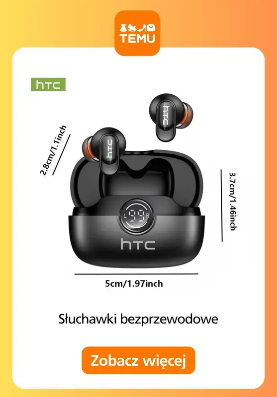 Temu - gazetka promocyjna Słuchawki bezprzewodowe od poniedziałku 20.07  - strona 4