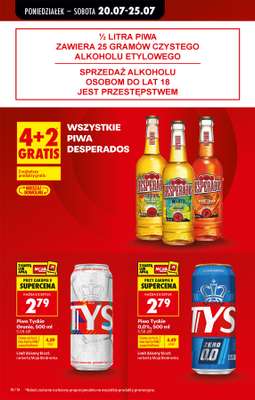 Biedronka - gazetka promocyjna Od poniedziałku od poniedziałku 20.07 do soboty 25.07 - strona 16