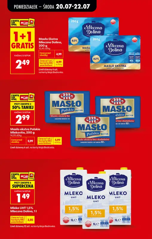 Biedronka - gazetka promocyjna Od poniedziałku, Z ladą tradycyjną od poniedziałku 20.07 do soboty 25.07 - strona 5