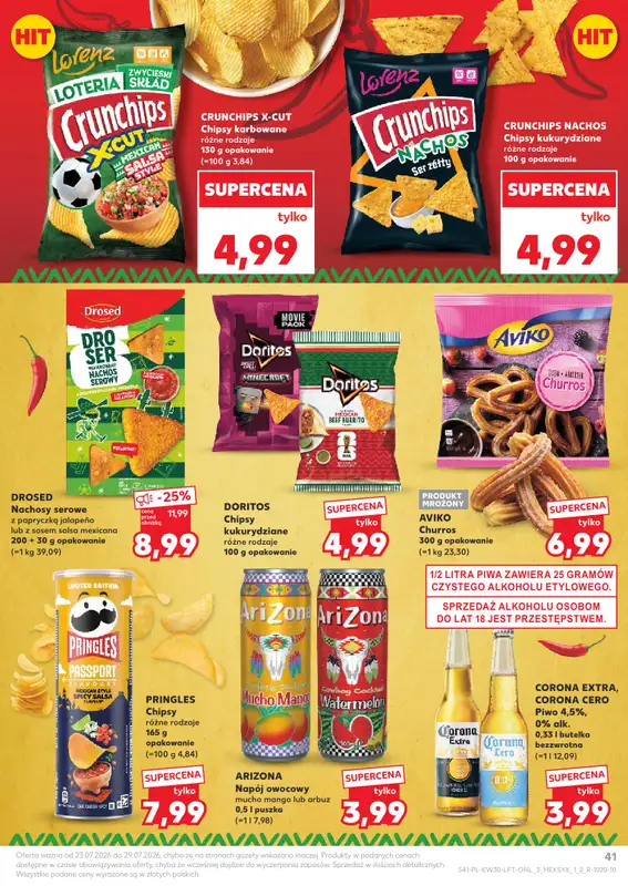 Kaufland - gazetka promocyjna Gazetka Tygodnia  do środy 29.07 - strona 41