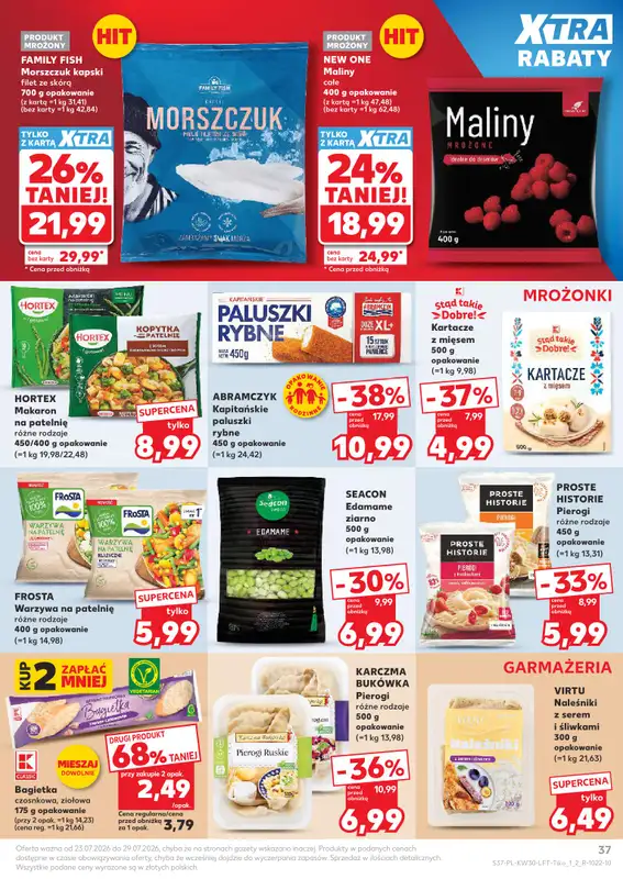 Kaufland - gazetka promocyjna Gazetka Tygodnia  do środy 29.07 - strona 37