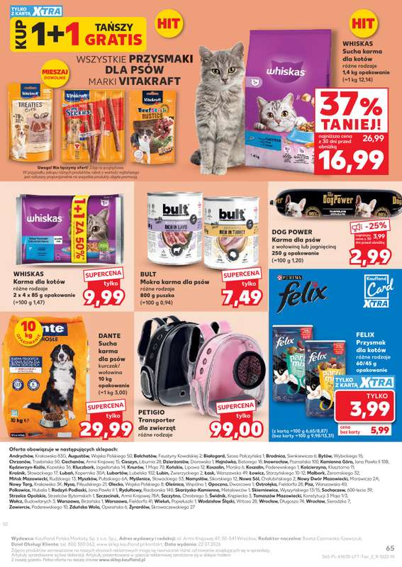 Kaufland - gazetka promocyjna Gazetka Tygodnia  do środy 29.07 - strona 65
