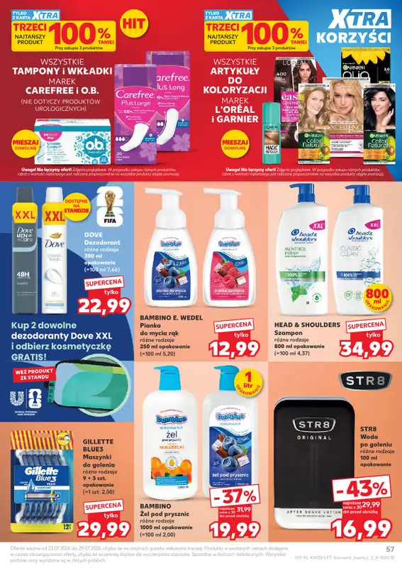 Kaufland - gazetka promocyjna Gazetka Tygodnia  do środy 29.07 - strona 57