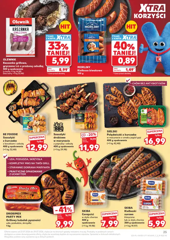 Kaufland - gazetka promocyjna Gazetka Tygodnia  do środy 29.07 - strona 25
