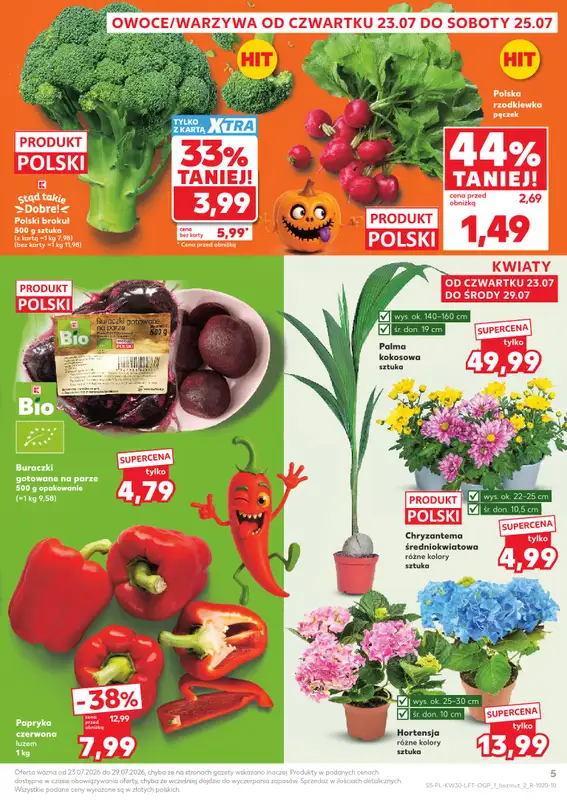 Kaufland - gazetka promocyjna Gazetka Tygodnia  do środy 29.07 - strona 5