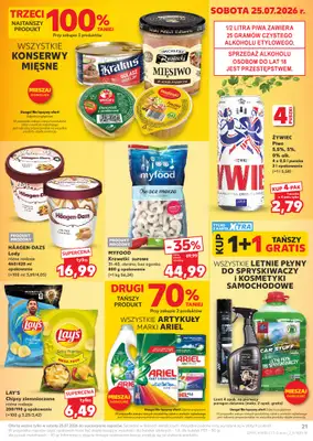 Kaufland - gazetka promocyjna Gazetka Tygodnia  do środy 29.07 - strona 21