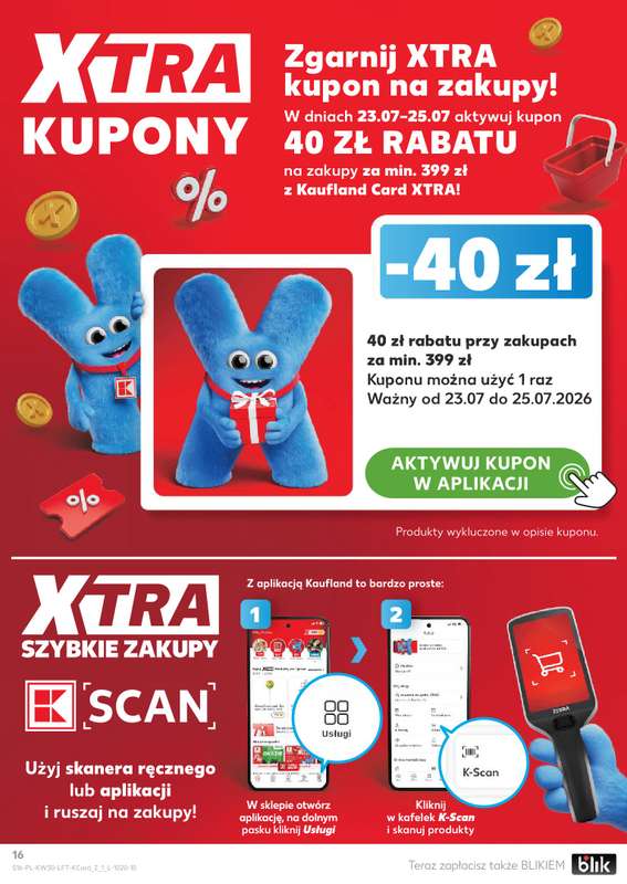 Kaufland - gazetka promocyjna Gazetka Tygodnia  do środy 29.07 - strona 16