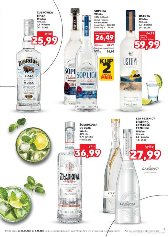 Kaufland - gazetka promocyjna Barek Kauflandu od czwartku 23.07 do środy 05.08 - strona 3