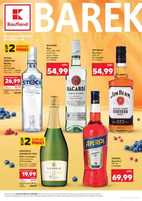 Kaufland - gazetka promocyjna Barek Kauflandu od czwartku 23.07 do środy 05.08