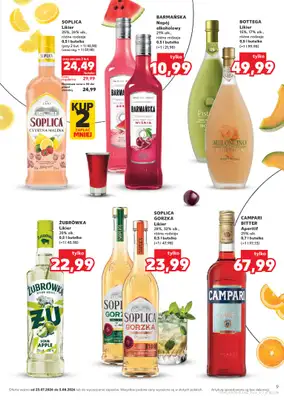 Kaufland - gazetka promocyjna Barek Kauflandu od czwartku 23.07 do środy 05.08 - strona 9