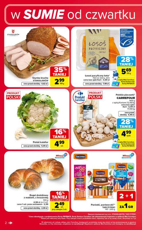 Carrefour Market - gazetka promocyjna W sumie od czwartku weekend okazji od czwartku 23.07 do soboty 25.07 - strona 2