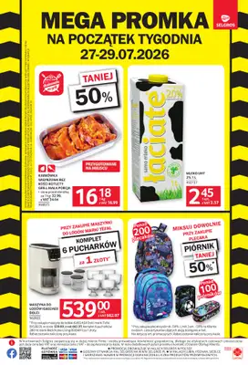 Selgros - gazetka promocyjna Mega promka od poniedziałku 27.07 do środy 29.07