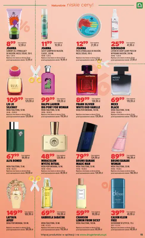 Drogerie Natura - gazetka promocyjna Gazetka od wtorku 21.07 do środy 05.08 - strona 11