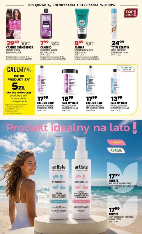Drogerie Natura - gazetka promocyjna Gazetka od wtorku 21.07 do środy 05.08 - strona 15