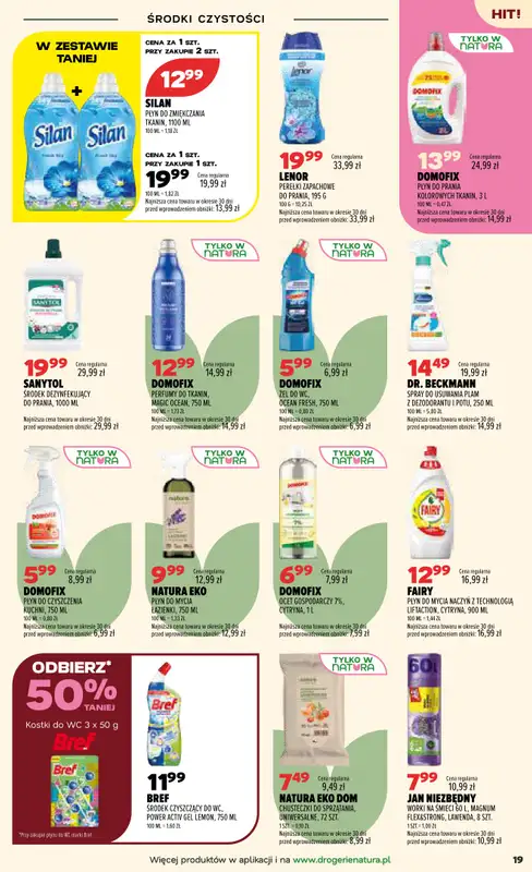 Drogerie Natura - gazetka promocyjna Gazetka od wtorku 21.07 do środy 05.08 - strona 19