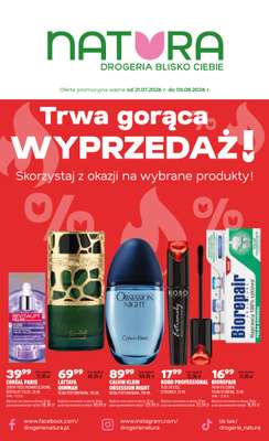 Drogerie Natura - gazetka promocyjna Gazetka od wtorku 21.07 do środy 05.08