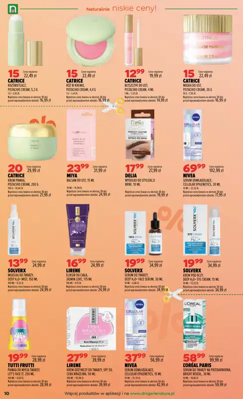 Drogerie Natura - gazetka promocyjna Gazetka od wtorku 21.07 do środy 05.08 - strona 10