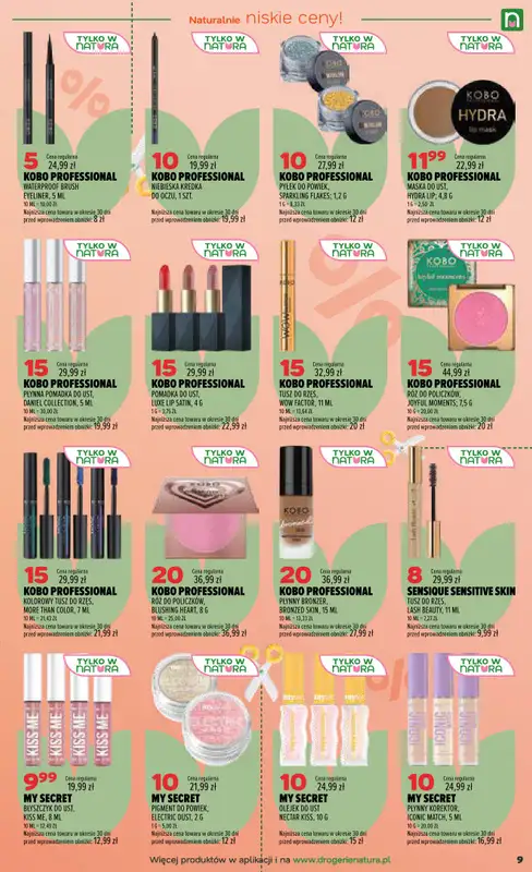 Drogerie Natura - gazetka promocyjna Gazetka od wtorku 21.07 do środy 05.08 - strona 9