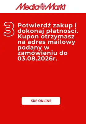 Media Markt - gazetka promocyjna Zgarnij kupon 150 zł na BP za wydane 1000 zł od wtorku 21.07 do niedzieli 26.07 - strona 4
