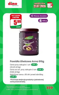 Dino - gazetka promocyjna Specjalna oferta na 21.07.2026 - promocje spoza gazetki od wtorku 21.07 do wtorku 21.07 - strona 6