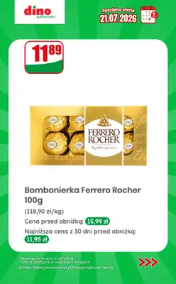Dino - gazetka promocyjna Specjalna oferta na 21.07.2026 - promocje spoza gazetki od wtorku 21.07 do wtorku 21.07 - strona 3