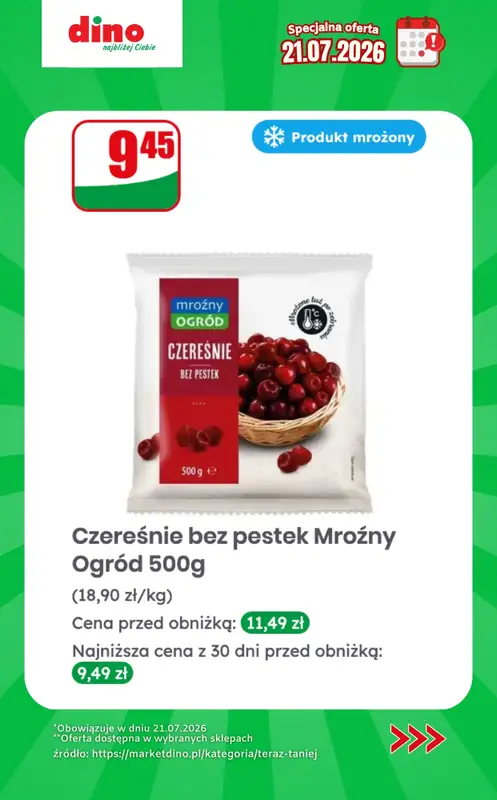 Dino - gazetka promocyjna Specjalna oferta na 21.07.2026 - promocje spoza gazetki od wtorku 21.07 do wtorku 21.07 - strona 5