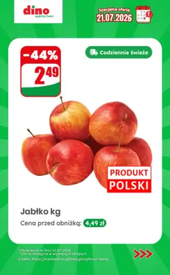 Dino - gazetka promocyjna Specjalna oferta na 21.07.2026 - promocje spoza gazetki od wtorku 21.07 do wtorku 21.07 - strona 2