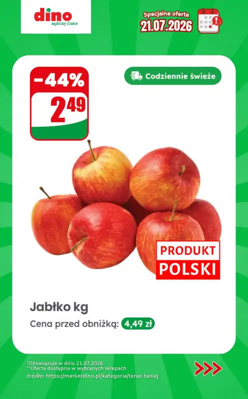 Dino - gazetka promocyjna Specjalna oferta na 21.07.2026 - promocje spoza gazetki   - strona 2