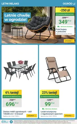 ERLI - gazetka promocyjna Ogrodowe HITy w super cenach! od piątku 24.07 do niedzieli 26.07 - strona 3