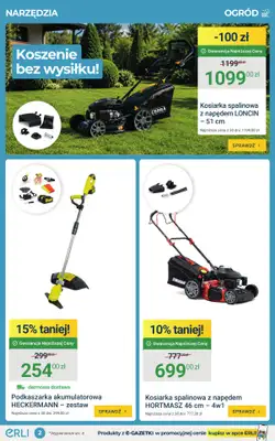 ERLI - gazetka promocyjna Ogrodowe HITy w super cenach! od piątku 24.07 do niedzieli 26.07 - strona 2