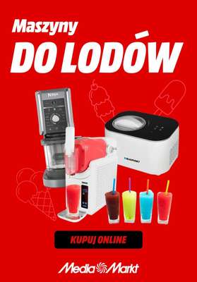 Media Markt - gazetka promocyjna Maszyny do lodów od wtorku 21.07 