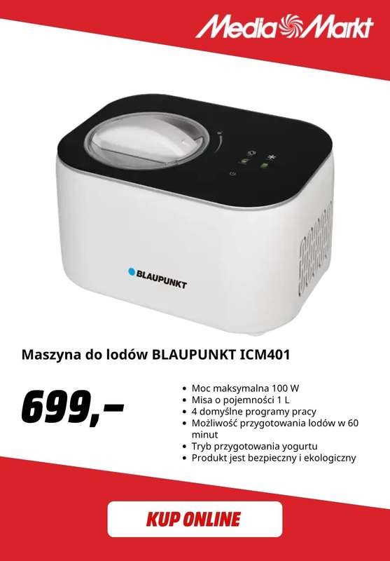 Media Markt - gazetka promocyjna Maszyny do lodów od wtorku 21.07  - strona 7