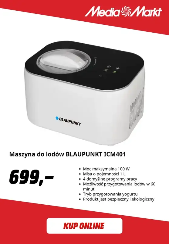 Media Markt - gazetka promocyjna Maszyny do lodów od wtorku 21.07  - strona 7
