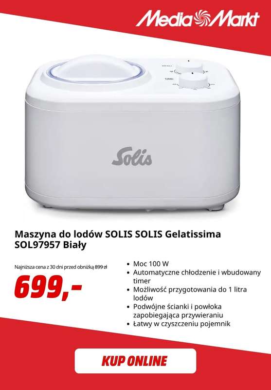 Media Markt - gazetka promocyjna Maszyny do lodów od wtorku 21.07  - strona 2