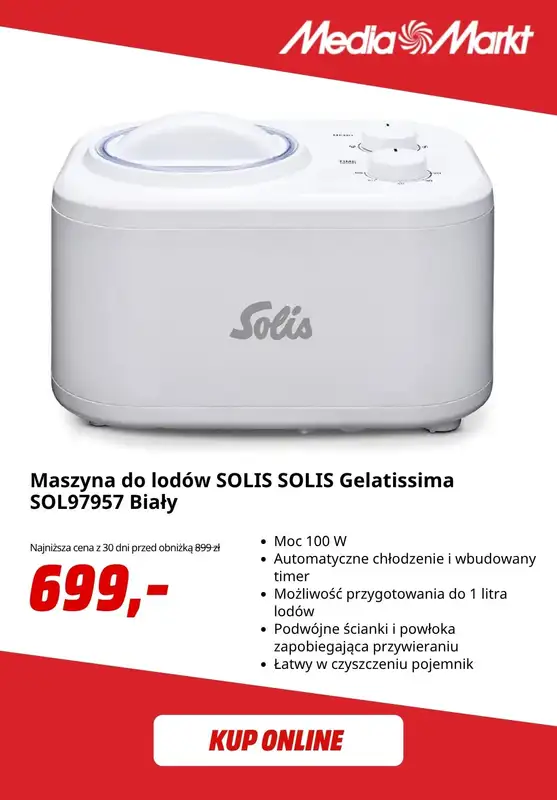 Media Markt - gazetka promocyjna Maszyny do lodów od wtorku 21.07  - strona 2