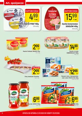 Delikatesy Piotruś Pan - gazetka promocyjna Gazetka od wtorku 21.07 do soboty 25.07 - strona 8