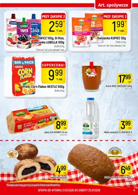 Delikatesy Piotruś Pan - gazetka promocyjna Gazetka od wtorku 21.07 do soboty 25.07 - strona 5