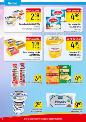 Delikatesy Piotruś Pan - gazetka promocyjna Gazetka od wtorku 21.07 do soboty 25.07 - strona 6