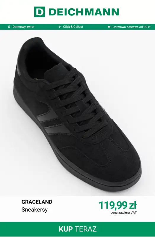 Deichmann - gazetka promocyjna Nowe modele sneakersów damskich od wtorku 21.07  - strona 7