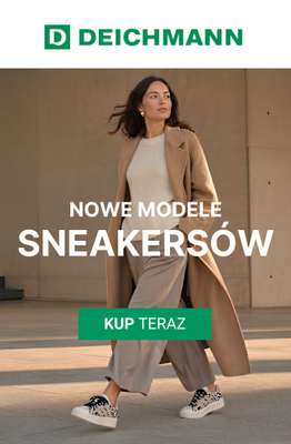 Deichmann - gazetka promocyjna Nowe modele sneakersów damskich od wtorku 21.07 