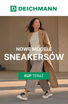 Deichmann - gazetka promocyjna Nowe modele sneakersów damskich od wtorku 21.07 