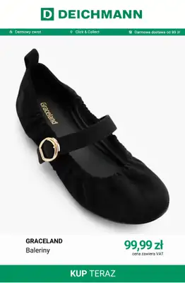 Deichmann - gazetka promocyjna Buty damskie Graceland od środy 22.07  - strona 7