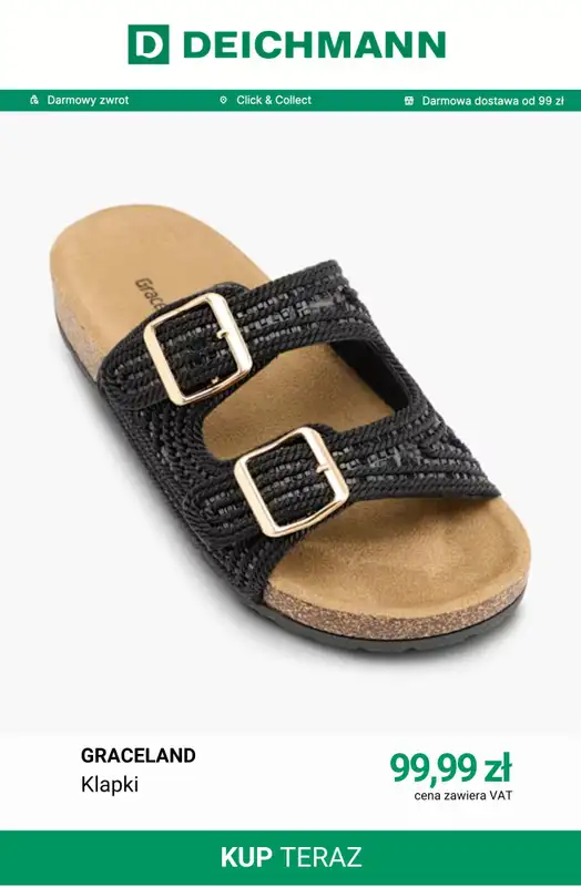 Deichmann - gazetka promocyjna Buty damskie Graceland od środy 22.07  - strona 14